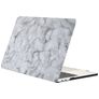 Mobigear Marble MacBook 12 Pouces (2015-2017) Coque - Blanc / Gris - Model A1534
