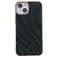 Mobigear Wavy iPhone 14 Plastique rigide Coque arrière - Noir