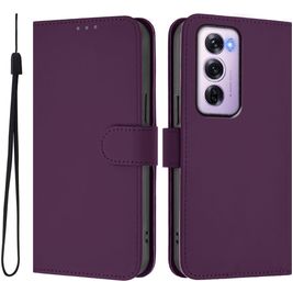 Mobigear Urban Wallet Housse OPPO Reno 12 Pro Etui Porte-Monnaie - Violet