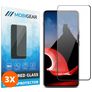 Mobigear Premium Motorola ThinkPhone Verre trempé Protection d'écran - Compatible Coque - Noir (Lot de 3)
