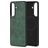 Mobiparts Classic Samsung Galaxy A57 MagSafe TPU / Similicuir Coque arrière - Emerald Green