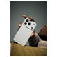 Decoded Coque iPhone 17 Pro Coque arrière en Silicone - Soft Taupe