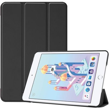 Mobigear Tri-Fold Coque iPad Mini 4 (2015) Etui - Noir