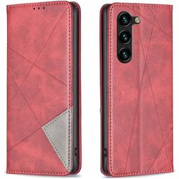 Mobigear Rhombus Slim Housse Samsung Galaxy S24 Plus Etui - Rouge