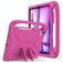 Mobigear AeroArmor Coque iPad Air 13 Pouces (2024) Coque de tablette pour enfants avec Poignée Enfants en EVA + Porte-crayon - Rouge