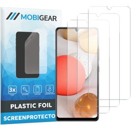 Mobigear Samsung Galaxy A42 Protection d'écran Film - Compatible Coque (Lot de 3)