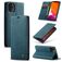 Caseme 013 Housse iPhone 11 Pro Etui Porte-Monnaie - Bleu