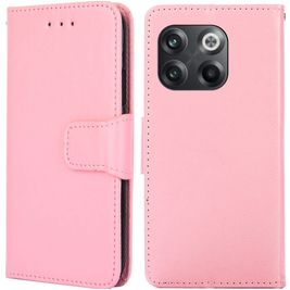 Mobigear Wallet Housse OnePlus 10T Etui Porte-Monnaie - Rose