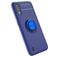 Mobigear Armor Ring Coque Samsung Galaxy A01 Coque arrière en TPU Souple Anti-Chocs avec Anneau-Support - Bleu