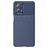 Mobigear Groove Coque Motorola Moto G73 5G Coque arrière en TPU Souple - Bleu