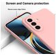 Mobigear Rubber Touch Coque Samsung Galaxy A56 Coque arrière en Silicone - Rose