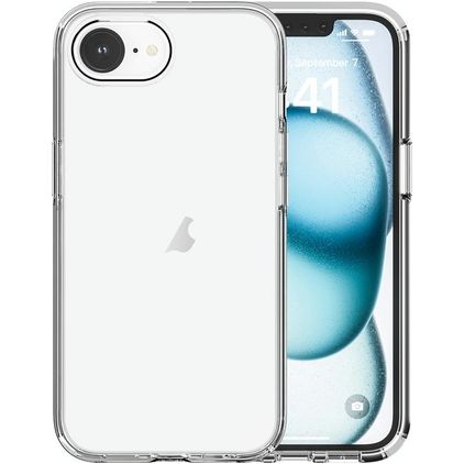 Mobigear Crystal Coque Transparente iPhone 17e Coque arrière Rigide - Transparent