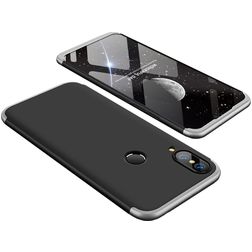Mobigear TriGuard Coque Huawei Nova 3 Coque arrière Rigide - Noir / Argent