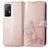 Mobigear Clover Housse Xiaomi 12 Etui Porte-Monnaie - Rose doré