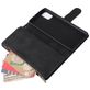 Mobigear Zipper Housse Samsung Galaxy A51 Etui Porte-Monnaie - Noir