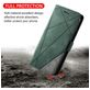 Mobigear Rhombus Housse iPhone SE (2022) Etui Porte-Monnaie - Vert