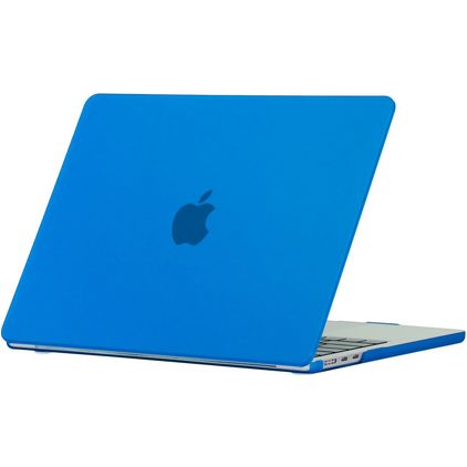 Mobigear Matte MacBook Air 13 Pouces (2022-2026) Coque - Dark Blue - Model A2681 / A3113 / A3240 / A3449