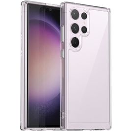 Mobigear Crystal Coque Transparente Samsung Galaxy S24 Ultra Coque arrière Rigide - Transparent