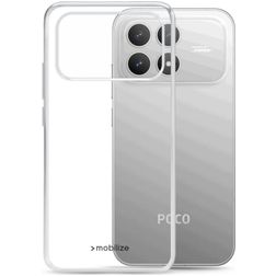 Mobilize Gelly Transparent POCO F8 Pro TPU souple Coque arrière - Transparent