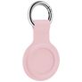 Mobigear Ring Coque Apple AirTag Porte-clés en Silicone Souple - Rose