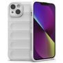 Mobigear Bumpy Coque iPhone 14 Coque arrière en TPU Souple - Blanc