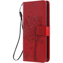 Mobigear Tree Housse Xiaomi Mi 9T Etui Porte-Monnaie - Rouge