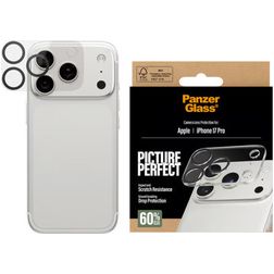 PanzerGlass Picture Perfect iPhone 17 Pro Verre trempé Protection Objectif Caméra - Compatible Coque