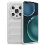 Mobigear Bumpy Coque HONOR Magic 4 Pro Coque arrière en TPU Souple - Blanc