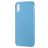Mobigear Colors Coque iPhone XS Max Coque arrière en TPU Souple - Bleu
