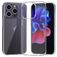 Mobigear Basics Coque Transparente iPhone 15 Pro Max Coque arrière en TPU Souple - Transparent