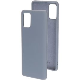 Mobiparts Coque Samsung Galaxy A71 Coque arrière en Silicone - Royal Grey Mobiparts Coque Samsung Galaxy A71 Coque arrière en Silicone - Royal Grey