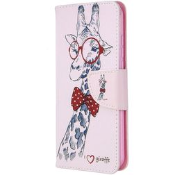 Mobigear Design Housse Nokia 1.3 Etui Porte-Monnaie - Girafe