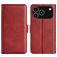 Mobigear Slim Magnet Housse iPhone 17 Pro Max Etui Porte-Monnaie - Rouge