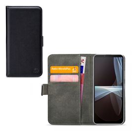 Mobilize Classic Gelly Wallet Housse Sony Xperia 10 III Etui Porte-Monnaie - Noir