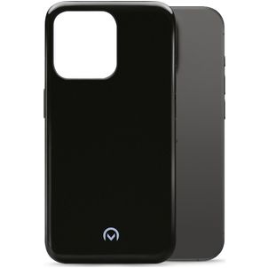 Mobilize Gelly Coque iPhone 15 Pro Coque arrière en TPU Souple - Noir