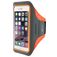 Mobiparts Comfort fit Brassard Téléphone iPhone 7 Brassard Coque de Sport en Neoprène - Neon Orange