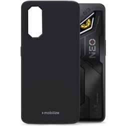 Mobilize Rubber Gelly Nubia Neo 3 TPU souple Coque arrière - Noir