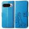 Mobigear Clover Housse Google Pixel 9 Pro XL Etui Porte-Monnaie - Bleu