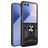 Mobigear Armor Ring Coque Samsung Galaxy Z Flip 7 Coque arrière Rigide Anti-Chocs avec Anneau-Support - Noir