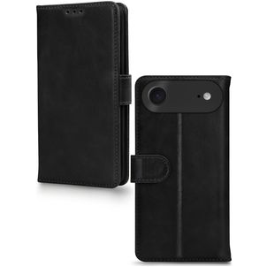 Mobilize Premium Gelly Housse iPhone Air Etui Porte-Monnaie - Noir