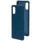 Mobiparts Coque Samsung Galaxy A41 Coque arrière en Silicone - Blueberry Blue