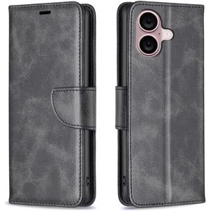 Mobigear Excellent Housse iPhone 16 Etui Porte-Monnaie - Noir