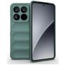 Mobigear Bumpy Coque Xiaomi 15 Pro Coque arrière en TPU Souple - Vert