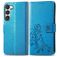 Mobigear Clover Housse Samsung Galaxy A14 Etui Porte-Monnaie - Bleu
