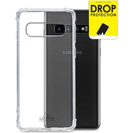 My Style Protective Flex Coque Transparente Samsung Galaxy S10 Coque arrière en TPU Souple Anti-Chocs - Transparent