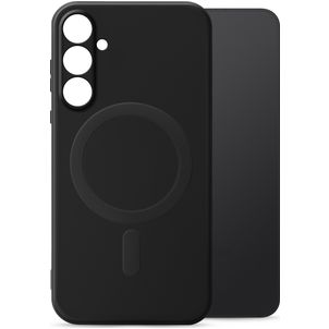 My Style Protective Flex Coque Samsung Galaxy S24 FE MagSafe Coque arrière en TPU Souple - Noir