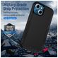 Mobigear Heavy Armor Coque iPhone 14 Plus Coque arrière Rigide Anti-Chocs - Noir
