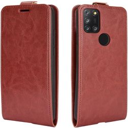 Mobigear Alcatel 3X (2020) Étui à rabat - Marron