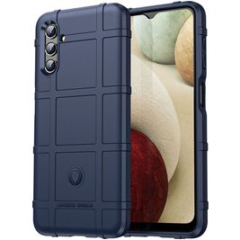 Mobigear Rugged Shield Coque Samsung Galaxy A13 5G Coque arrière en TPU Souple Anti-Chocs - Bleu