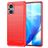 Mobigear Brushed Slim Coque OPPO Reno 7 Lite Coque arrière en TPU Souple - Rouge